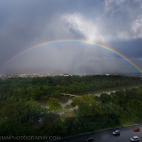 Rainbow Washington DC Skyline Potomacv2