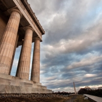 Storm Clouds from Lincoln Memorial