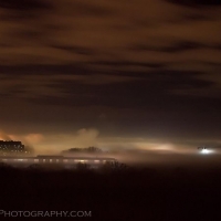 Washington DC Skyline Fog