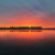 Orange and Pink Sunrise at the Tidal Basin The Washington Monument and the Jefferson Memorial surround a brilliant orange and pink sunrise at the Tidal Basin